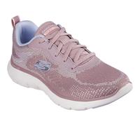 Skechers Women's Sneaker Flex Appeal 5.0 Cruising Thru – Mauve Knit/Light Blue Trim – UK 3