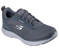 Skechers Women's Flex Appeal 5.0 Fresh Trek Sneaker, Charcoal Mesh/Trim, 8 UK