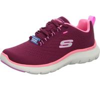 Skechers Women's Flex Appeal 5.0 Sneaker, Burgundy, 6 UK