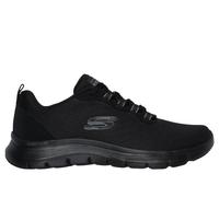 Skechers Women's Flex Appeal 5.0 New Path Sneaker, Black Mesh/Gray Trim, 6 UK