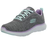 Skechers Women's Flex Appeal 5.0 Trainers, Gymt Grey Multi, 6 UK