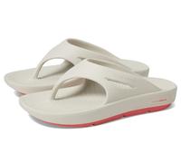 Skechers Women's Flip-Flop, Natural/Coral, 7