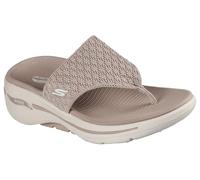 Skechers Women's Flip-Flop, Taupe, 10
