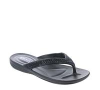 Skechers Women's Foamies Glitzy, Black, 9