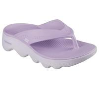 Skechers Women's Foamies Massage Fit-Alluring Flip-Flop, Lavender, 6 UK