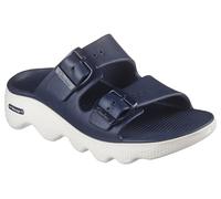 Skechers Women's Foamies Massage Fit-Care Free Sandal, Navy, 6.5 UK