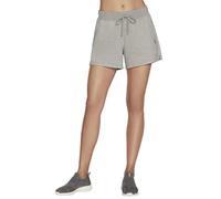 Skechers Women's Getaway Shorts, Grey Mixed, XXL