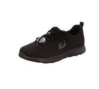 Skechers Women's Ghenter Bronaugh Sneaker, Black Mesh Water and Stain Repellent Treatmen, 8 UK