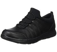 Skechers Ghenter Dagsbys Black Occupational Shoes for Women - Size 6