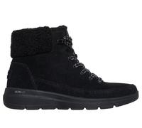 Skechers Women's Glacial Ultra - Autumn Days Boots in Black, Size 3 | Textile/Leather