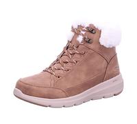 Skechers Womens Ankle Boots On The Go Glacial Zip chestnut - Brown Textile - Size UK 4