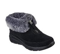 Skechers Women's Glacial Ultra Sweet Vibes Ankle Boot, Black, 6 UK