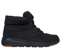 Skechers Women's Glacial Ultra Trend UP Ankle Boot, Black, 6.5 UK