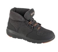 Skechers Women's Glacial Ultra Trend Up Sneaker, Black Textile/Synthetic, 7 UK