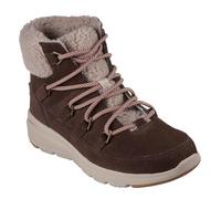 Skechers Women's Glacial Ultra-Winter Is Coming, Chocolate, US 9.5 M, Chocolate, 9.5