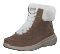 Skechers Women's Glacial Ultra Wonderland Boots, Chestnut Textile, 5.5 UK