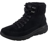 Skechers for woman. 16677 On-the-GO Glacial Ultra leather boots - Black Woodlands (41), Flat, 1 to 3 cm, Laces, Casual, Sport, Outdoor