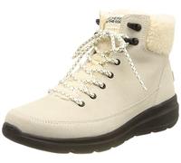 Skechers Womens GLACIAL ULTRA WOODLANDS, White Black, 6.5 UK