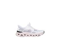 Skechers Women's Glide-Step Altus - Mesh Knotted Bungee Slip-Ins White /Black & Pink | Size: 7 Skechers White 7