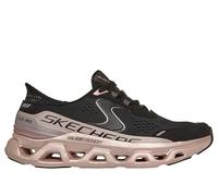 Skechers Women's Slip-ins: Glide-Step Altus - Starlight Shine Sneaker in Black/Rose Gold, Size 4.5 | Synthetic/Textile, Vegan, Machine Washable