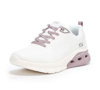Skechers Women's Glide Step Arc Waves 2.0-Now in Sneaker, White Opulent Garden, 4.5 UK