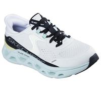 Skechers Women's Glide-Step Atlus Hands Free Slip-ins Sneaker, Wmlt=White/Multi, 2.5 UK