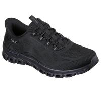 Skechers Women's Slip-ins: Glide-Step Elevate - Amaze Sneaker in Black, Size 8 | Textile/Synthetic, Vegan, Machine Washable