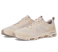 Skechers Women's Glide-Step GRATIFY LUME Sneaker, Natural, 8 UK