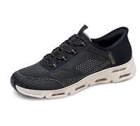 Skechers GLIDE-STEP GRATIFY - PACE Womens Trainers Black/Gold - UK 8