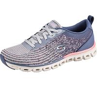 Skechers Women's Glide-Step Head Start Sneaker, Slate, 5 UK