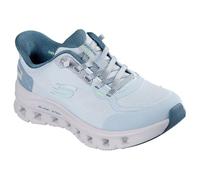 Skechers Women's Glide-Step Pro Pure Motion Slip-On Sneakers, Blue Mesh/Multi Trim, 7 UK