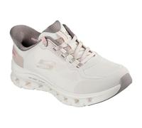 Skechers Women's Glide-Step Pro Pure Motion Sneaker, Natural Mesh/Brown Trim, 7 UK