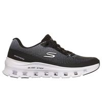 Skechers Women's Glide-Step Pro - Soft Mirage Sneaker in Black/White, Size 6 | Textile/Synthetic, Vegan, Machine Washable