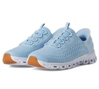 Skechers Women's Slip-ins: Glide-Step - Tranquility Sneaker in Light Blue, Size 3 | Textile/Synthetic, Vegan, Machine Washable