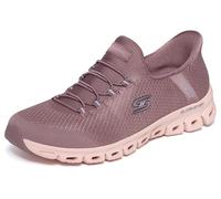 Skechers Women's Trainers Glide-Step Vibey Slip-On Burgundy/Red Size 7