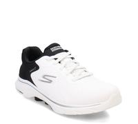 Skechers Women's Go 7-Cosmic Waves Athletic Walking Trainers Sneaker, White Black, 2.5 UK