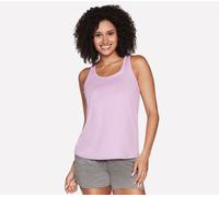 Skechers Women's GO DRI SWIFT Tunic Tank Top in Purple/Periwinkle, Size 2XL | Polyester/Spandex