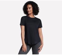 Skechers Women's Godri Swift Tunic Tee T-Shirt, Bold Black, S