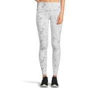 Skechers Women's Go Flex Rib Floral Mirage FL HW Legging, Light Grey, L