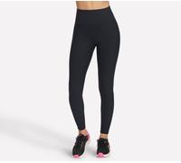 Skechers Women's GO FLEX RIB Full Length High-Waisted Legging in Black, Size XS | Nylon/Spandex
