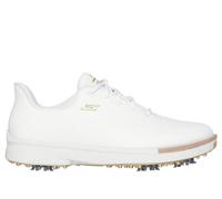 Skechers Women's GO GOLF Jasmine 2 Golf Shoes in White/Gold, Size 4 | Synthetic/Textile