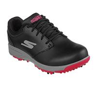 Skechers Womens Go Golf Jasmine Spiked Golf Shoes - Black/Pink - UK 6