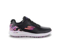 Skechers Women's Go Golf Max Arch Fit Spikeless Golf Shoe Trainers, Black Floral Pattern Waterproof, 6 UK