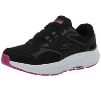Skechers Women's Go Run Consistent 2.0 Advantage Sneaker, Black/Fuchsia, 4 UK Wide