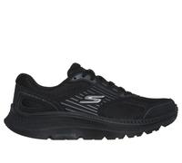 Skechers Women's GO RUN Consistent 2.0 - Advantage Sneaker in Black, Size 6.5 | Leather/Textile/Synthetic, Vegan