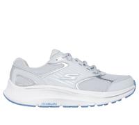 Skechers Women's GO RUN Consistent 2.0 - Advantage Sneaker in Light Blue, Size 7 | Leather/Textile/Synthetic, Vegan