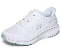 Skechers Women's Go Run Consistent 2.0 Captiva Slip-in Trainers, White Textile/Lt. Blue Trim, 6 UK