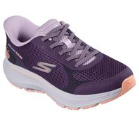 Skechers Women's Go Run Consistent 2.0 Captiva Sneaker, Dark Purple Textile/Trim, 4 UK