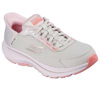 Skechers Women's Go Run Consistent 2.0 Endure Slip-On Sneakers, Natural Textile/Lt. Pink Trim, 5 UK