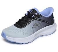 Skechers Women's Go Run Consistent 2.0 Lace Up Trainers, Black Grey, 5.5 UK